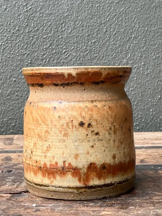 Vintage Studio Pottery Glazed Ceramic Vase — additional photo 4