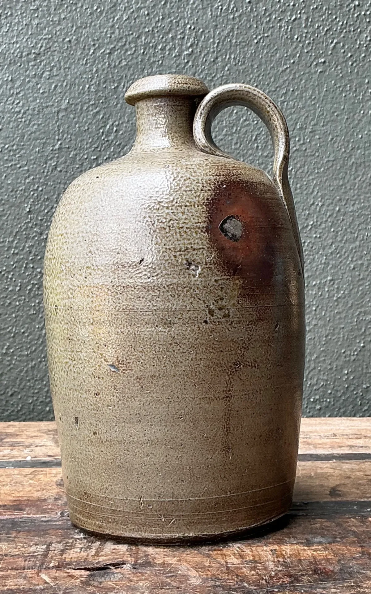 Antique Glazed Ceramic Jug — additional photo 8