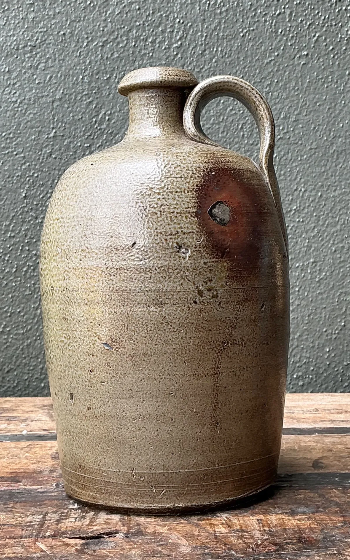 Antique Glazed Ceramic Jug