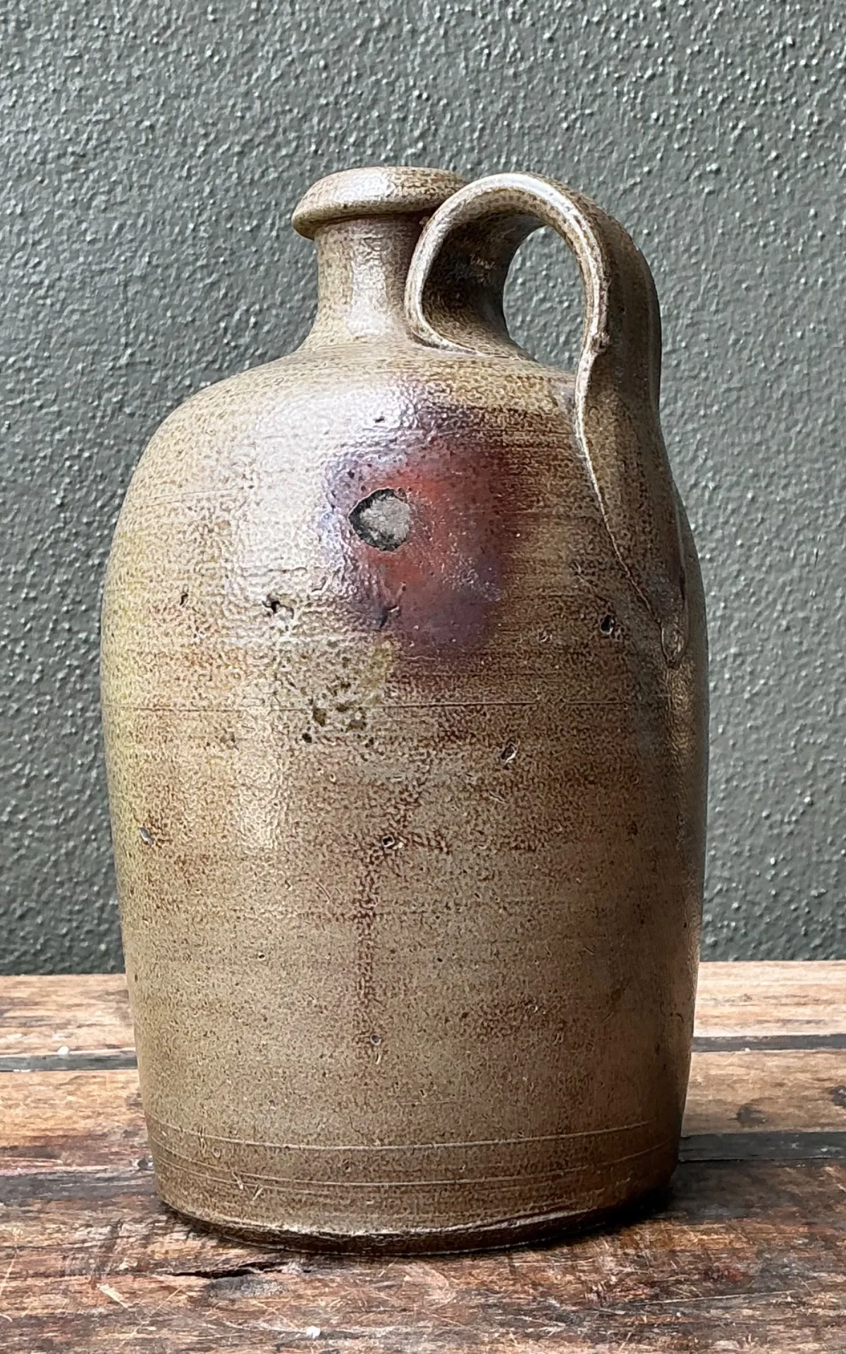 Antique Glazed Ceramic Jug — additional photo 7