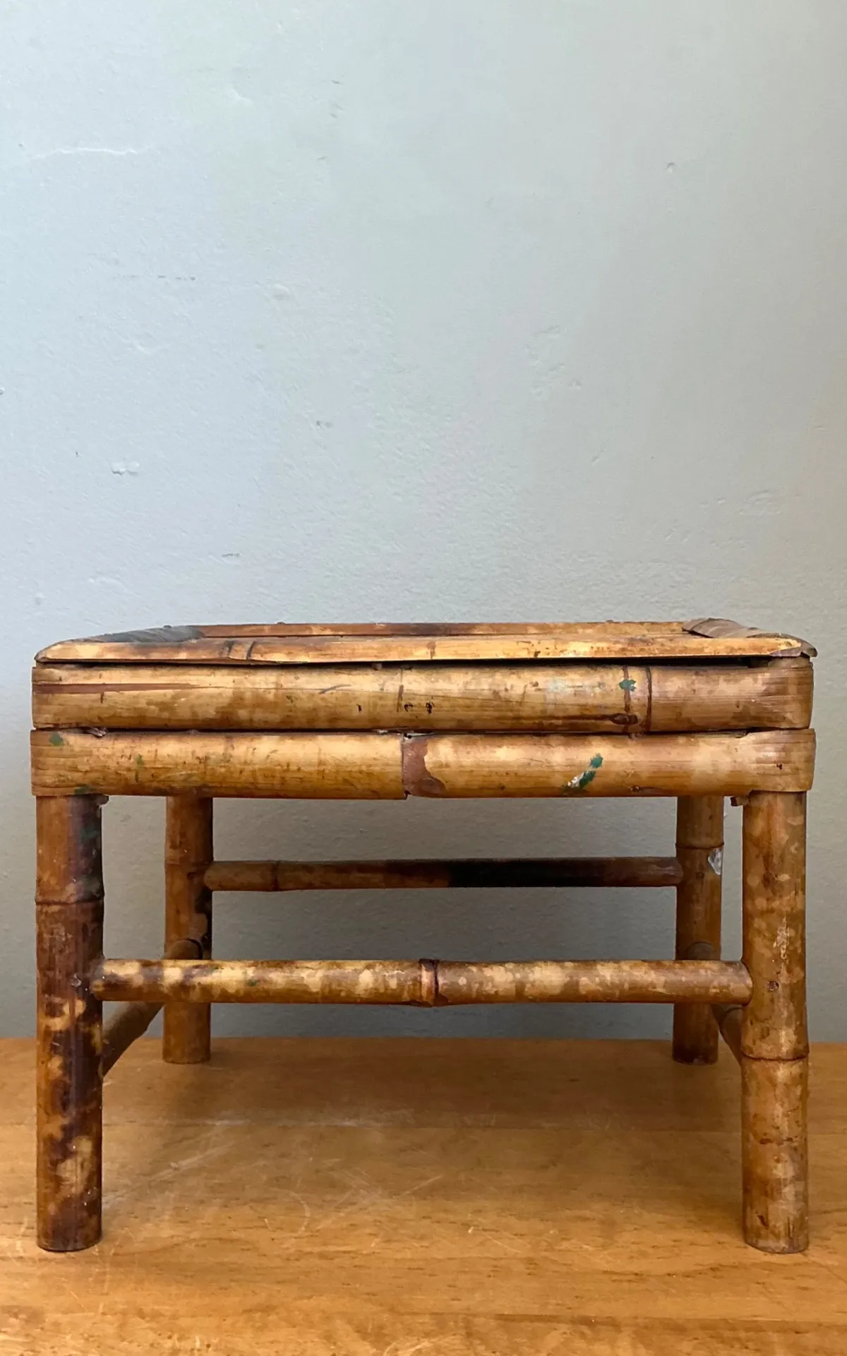 Vintage Bamboo Accent Table — additional photo 8