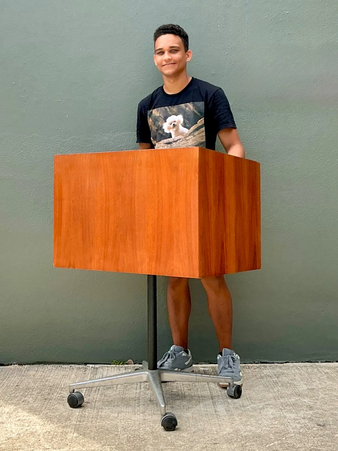 Vintage MCM George Nelson For Herman Miller Lectern — additional photo 1