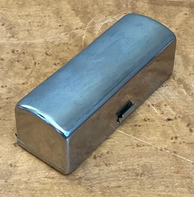 Vintage Engraved Metal Lipstick Case — additional photo 2