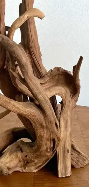 Vintage Boho Driftwood Lamp — additional photo 1
