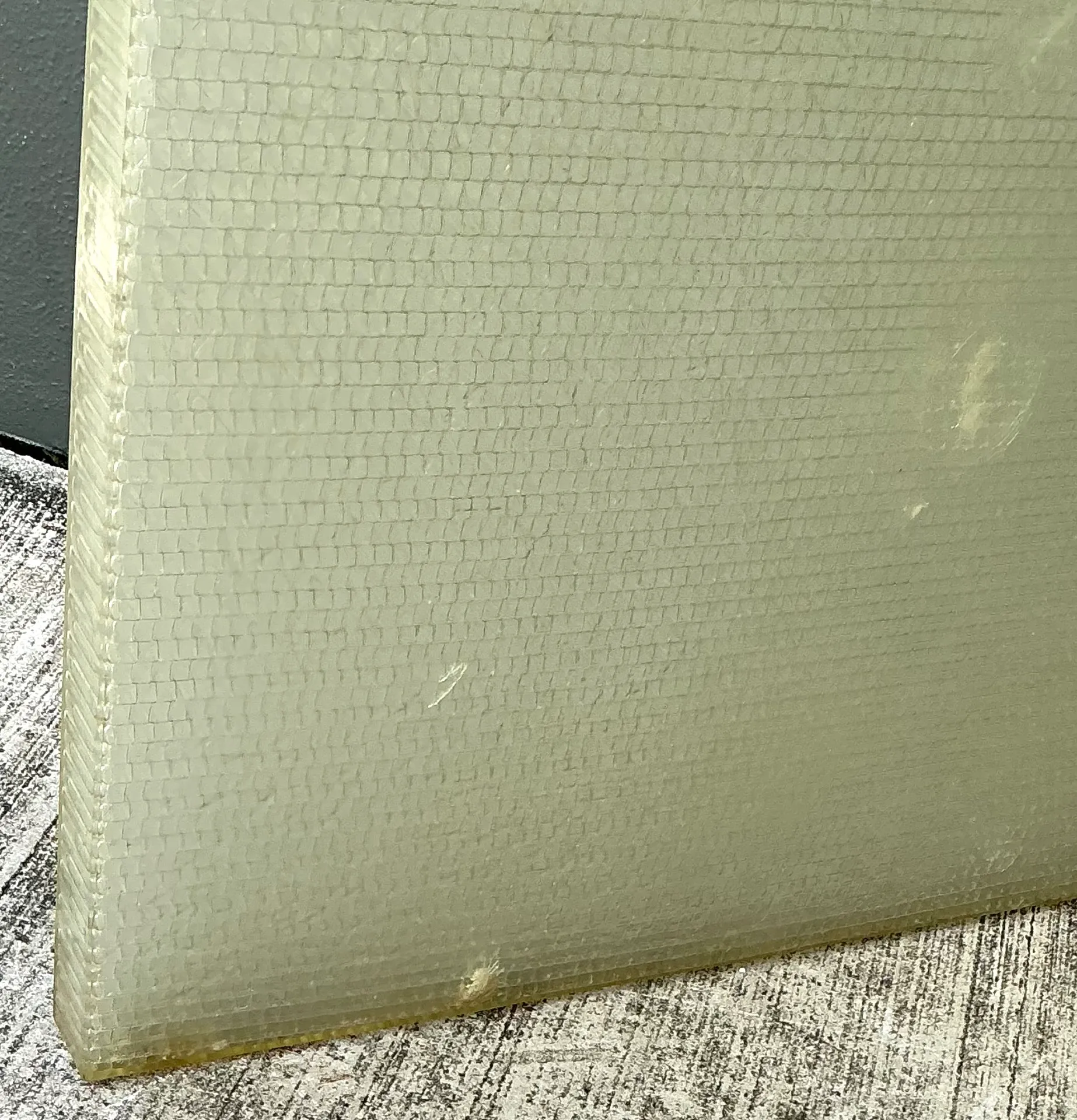Vintage Cast Polymer Panelite Waterfall Desk After Rem Koolhaas — additional photo 4