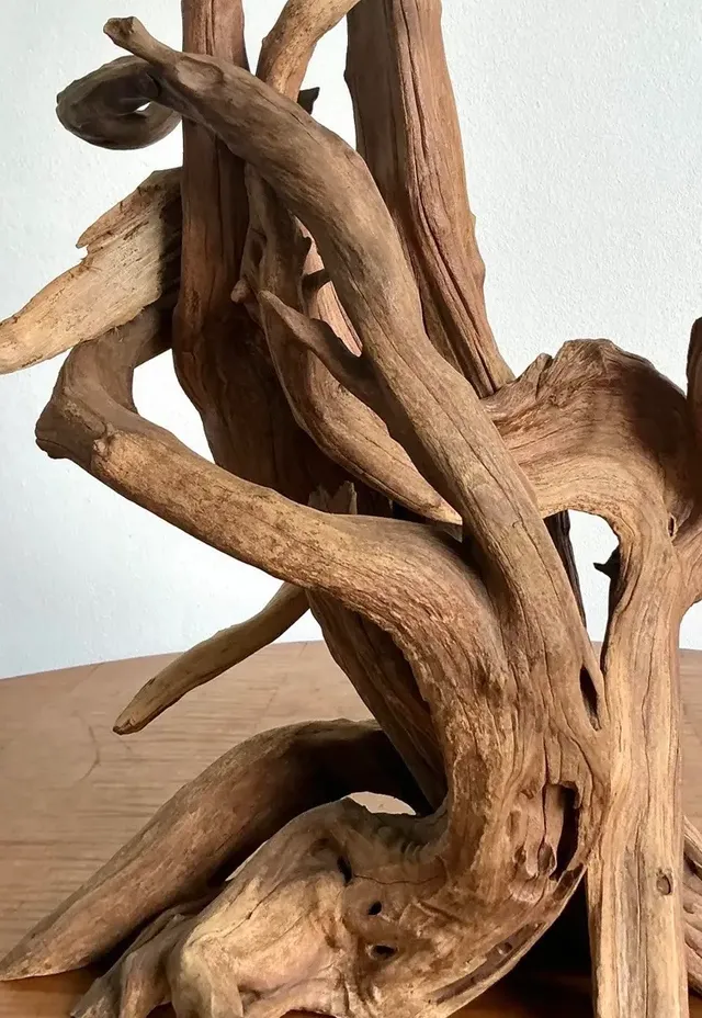 Vintage Boho Driftwood Lamp — additional photo 6