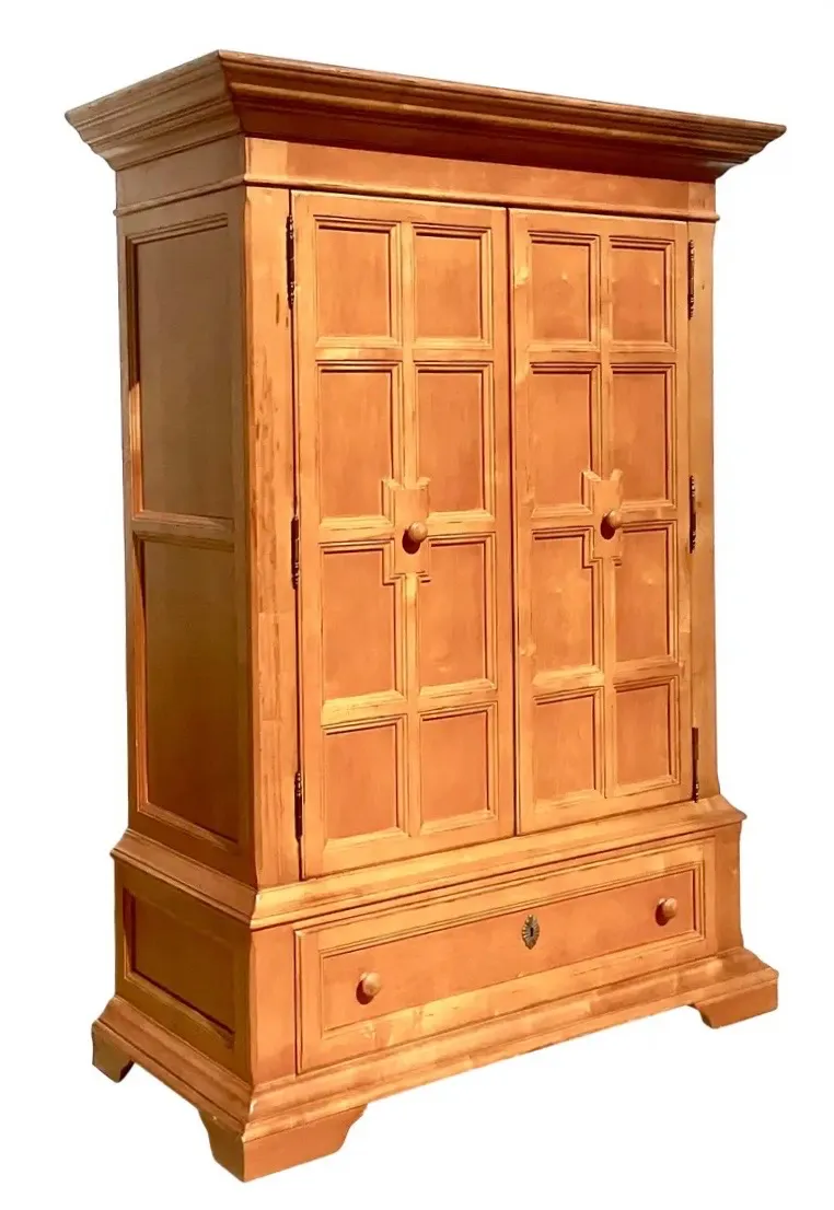 Vintage Drexel Pine Armoire Cabinet — additional photo 2