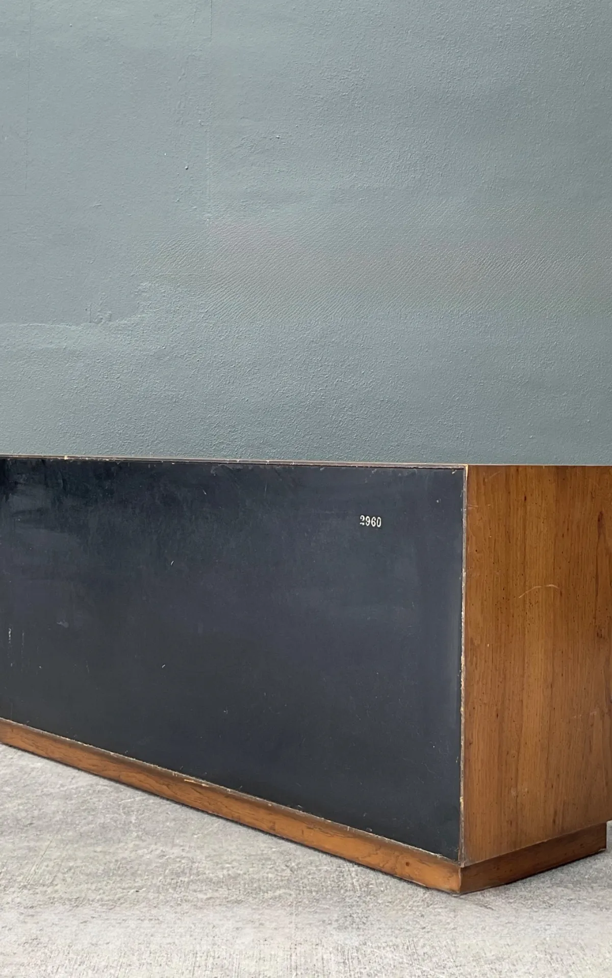 Vintage Brass Accented Campaign Dresser — additional photo 3