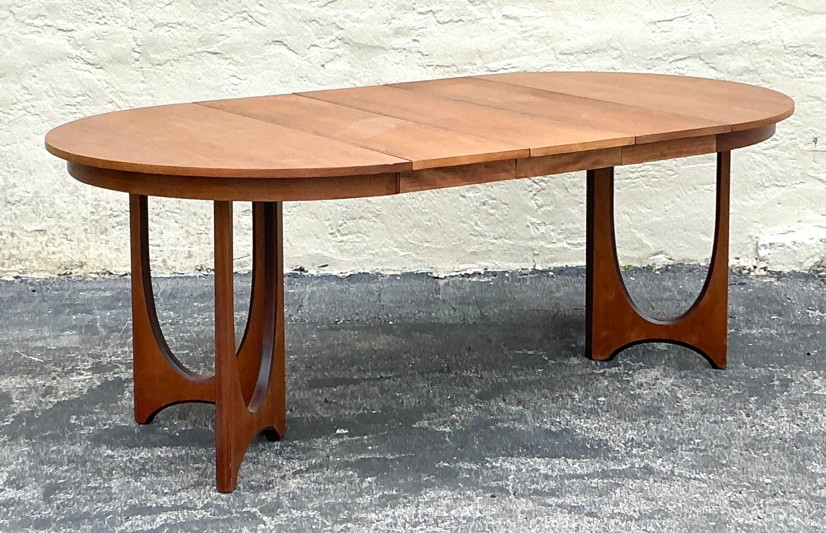 Vintage Wood Extendable Dining Table by Broyhill Brasilia — additional photo 3