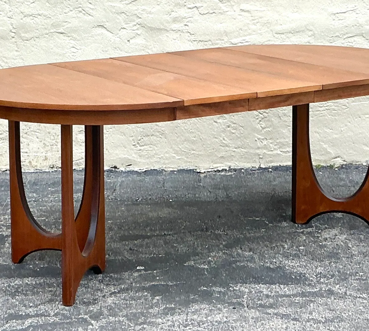 Vintage Wood Extendable Dining Table by Broyhill Brasilia — additional photo 3