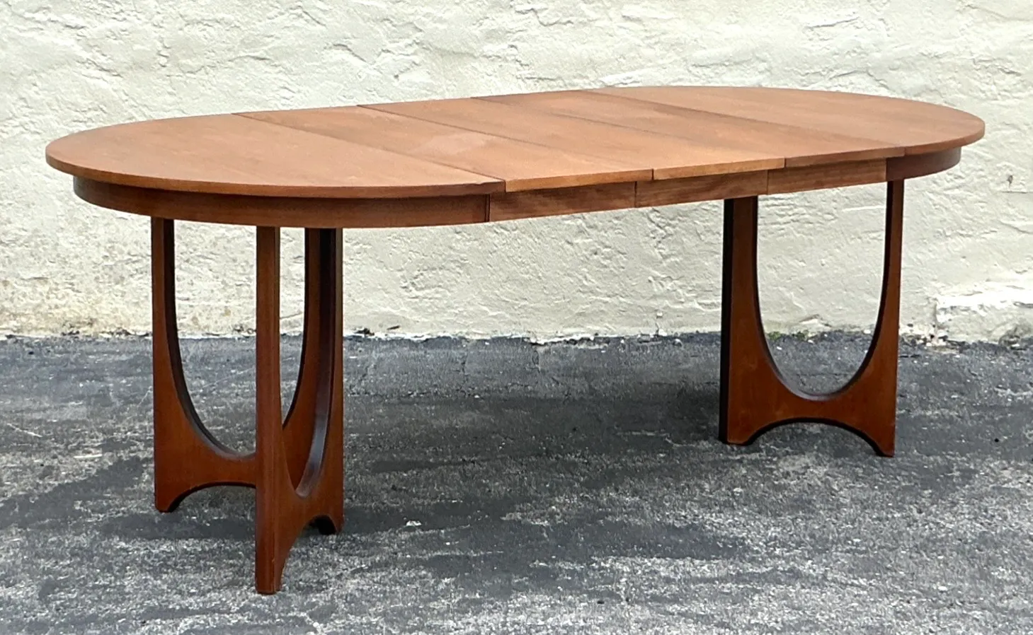 Vintage Wood Extendable Dining Table by Broyhill Brasilia — additional photo 5