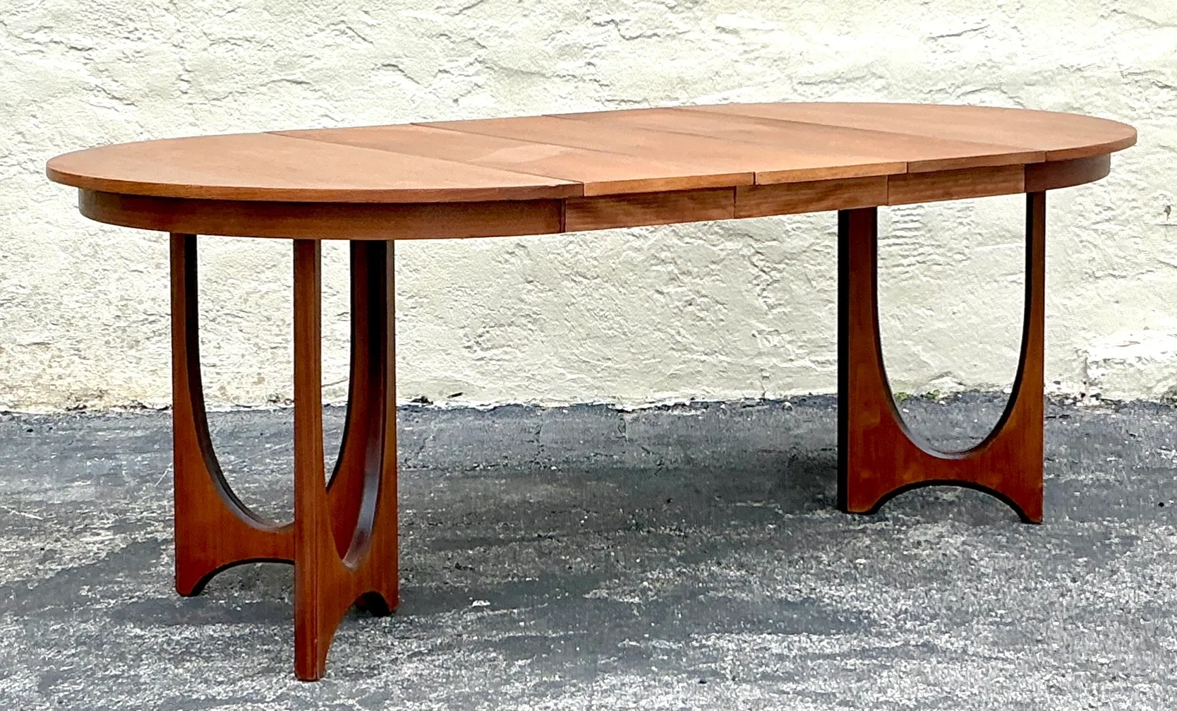 Vintage Wood Extendable Dining Table by Broyhill Brasilia — additional photo 7