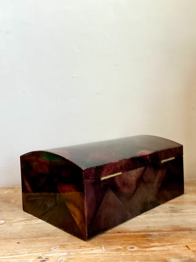 Vintage Coconut Shell Decorative Box — additional photo 7