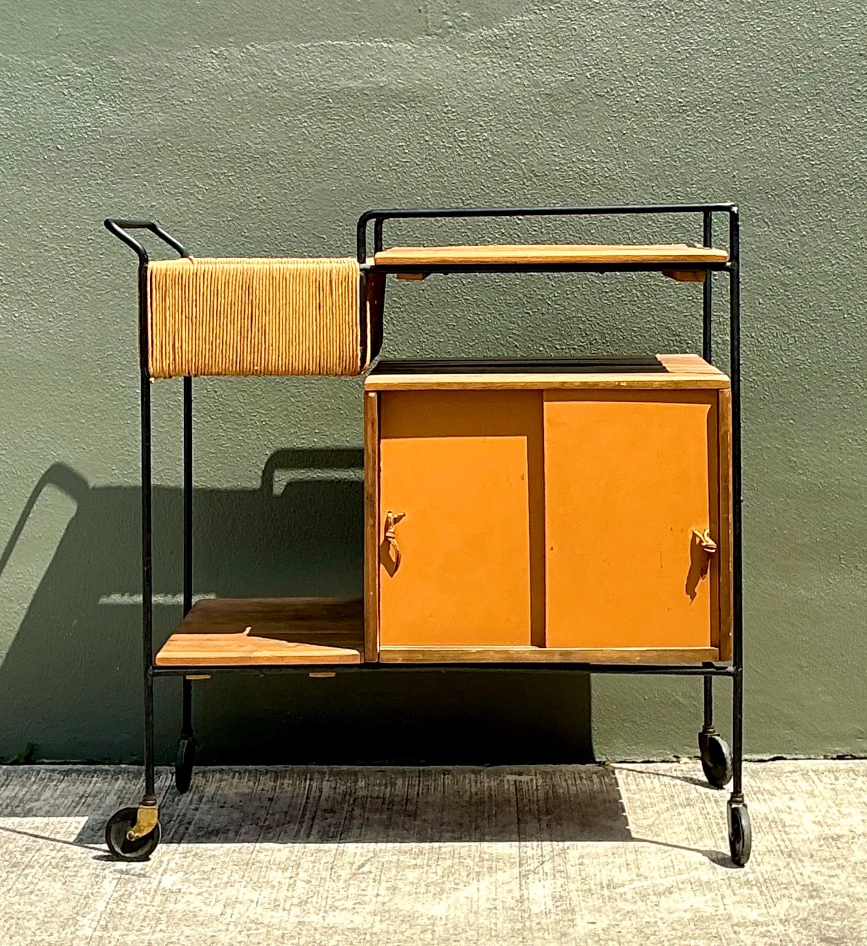 Vintage Mid-Century Modern Bar Cart — additional photo 3