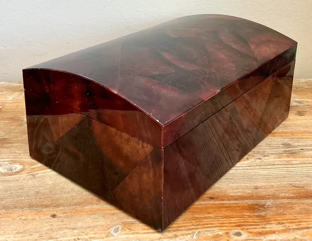 Vintage Coconut Shell Decorative Box — additional photo 5