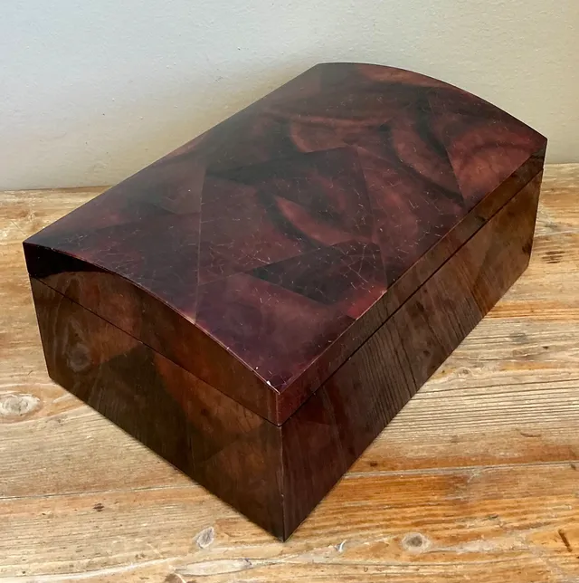 Vintage Coconut Shell Decorative Box — additional photo 2