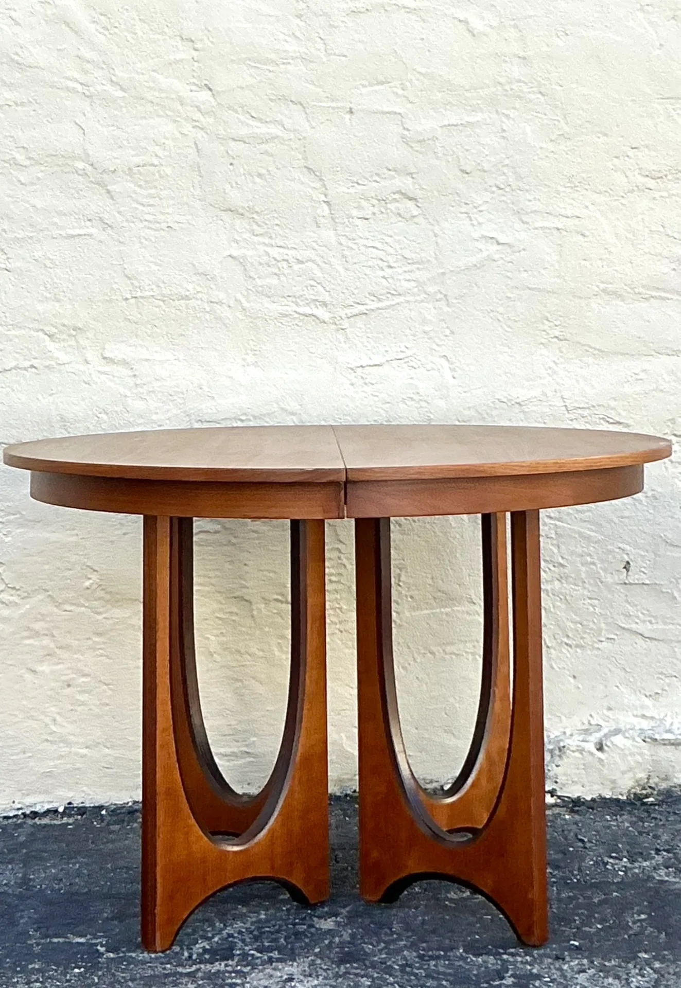 Vintage Wood Extendable Dining Table by Broyhill Brasilia — additional photo 4