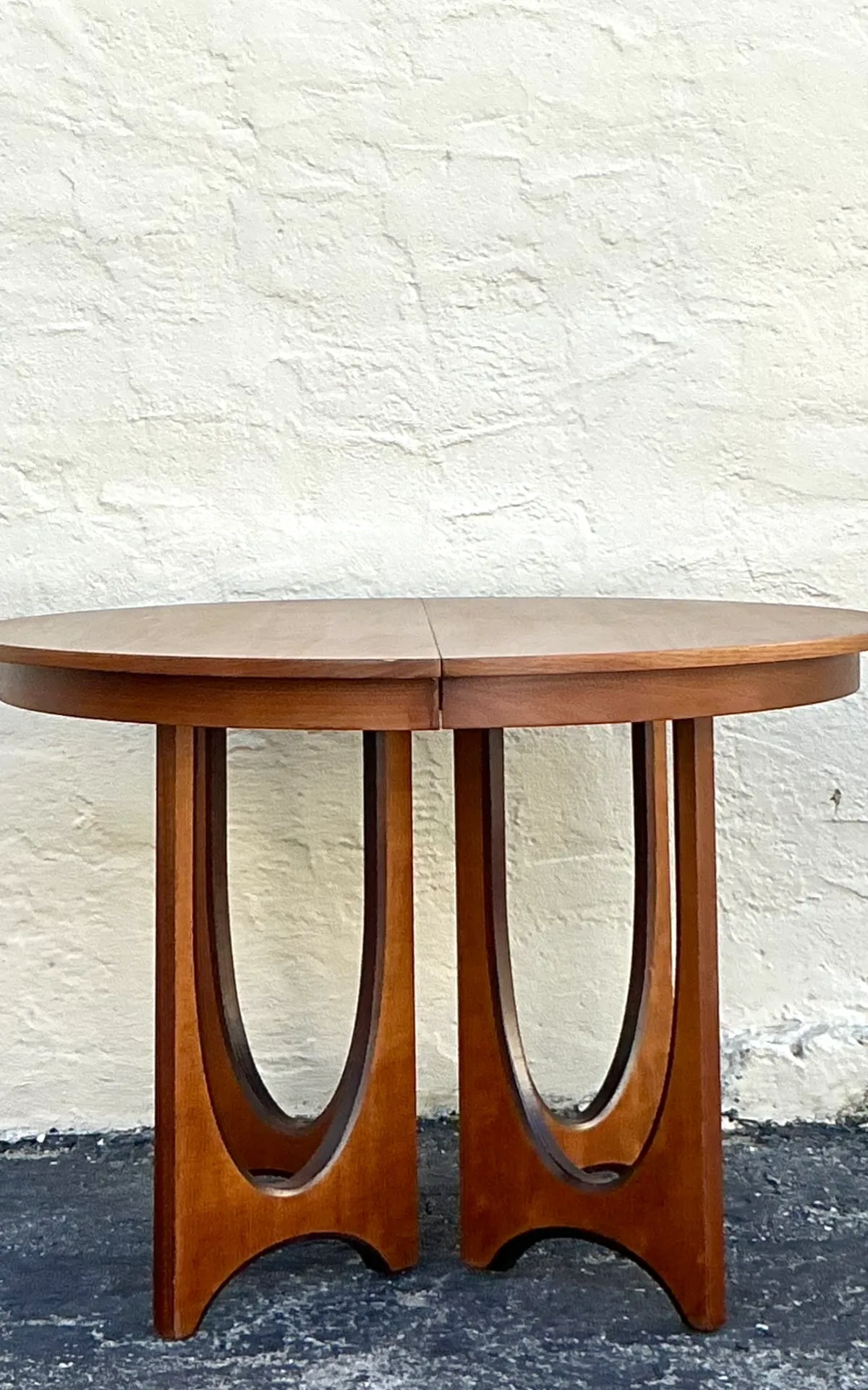Vintage Wood Extendable Dining Table by Broyhill Brasilia — additional photo 4