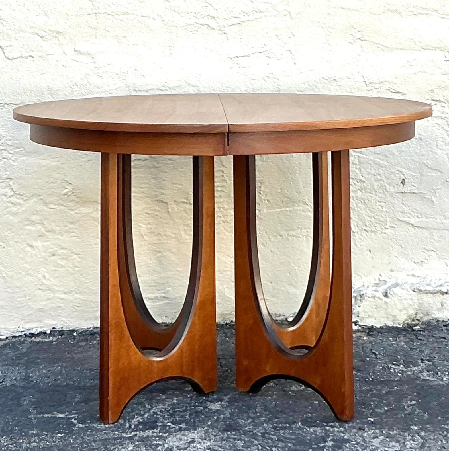 Vintage Wood Extendable Dining Table by Broyhill Brasilia — additional photo 8