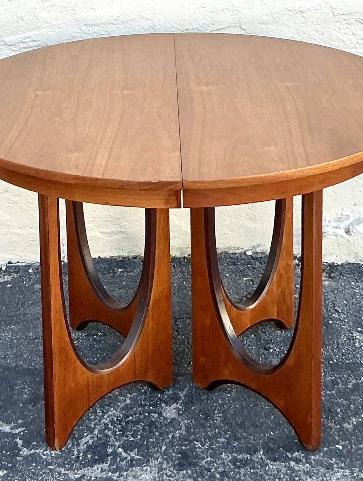 Vintage Wood Extendable Dining Table by Broyhill Brasilia — additional photo 6