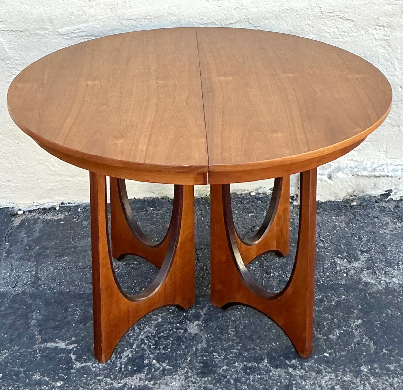 Vintage Wood Extendable Dining Table by Broyhill Brasilia — additional photo 2