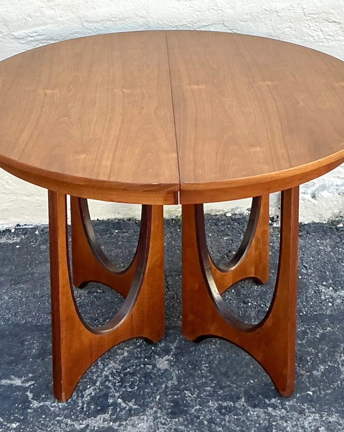 Vintage Wood Extendable Dining Table by Broyhill Brasilia — additional photo 2