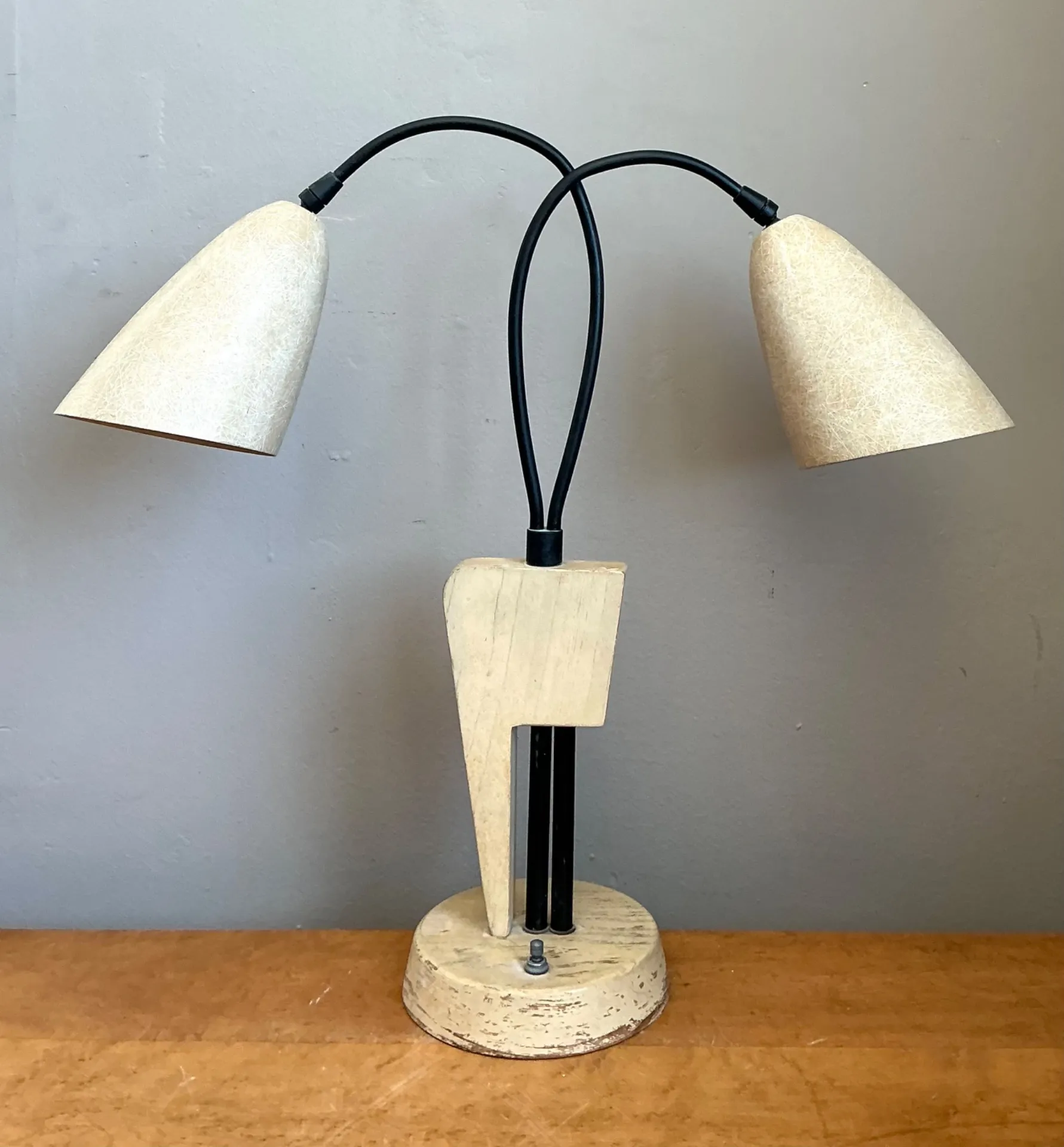 Vintage Mid-Century Modern Double Arm Lamp — additional photo 7