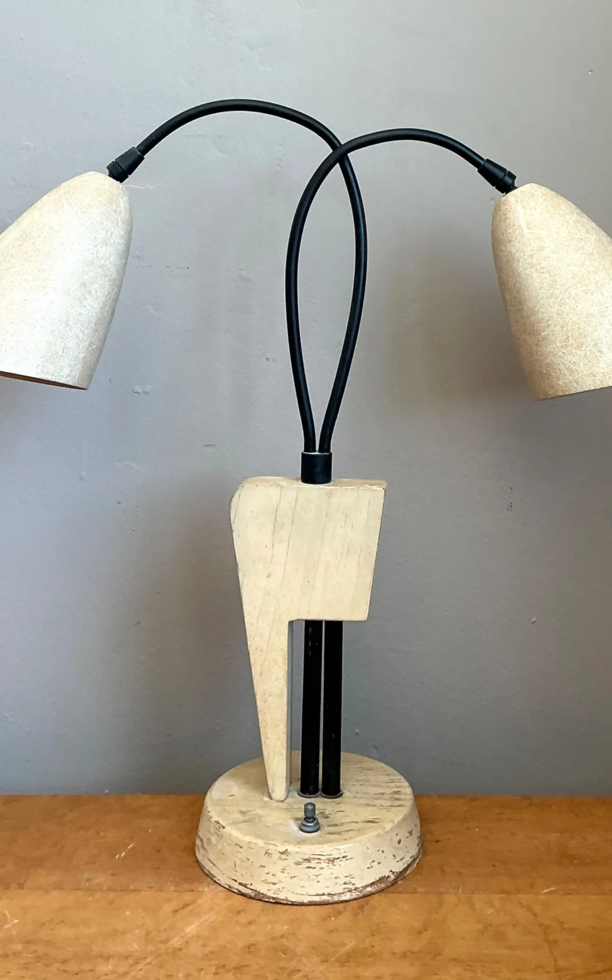 Vintage Mid-Century Modern Double Arm Lamp — additional photo 7