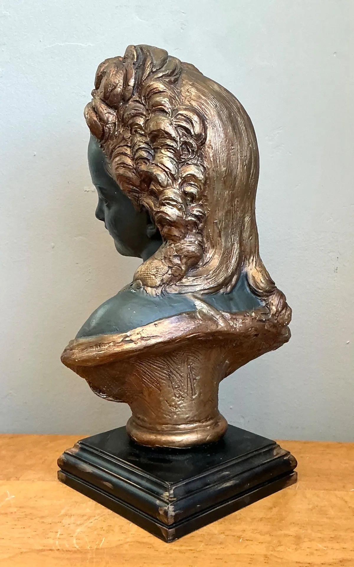Vintage Stone Inlay Buddah — additional photo 2