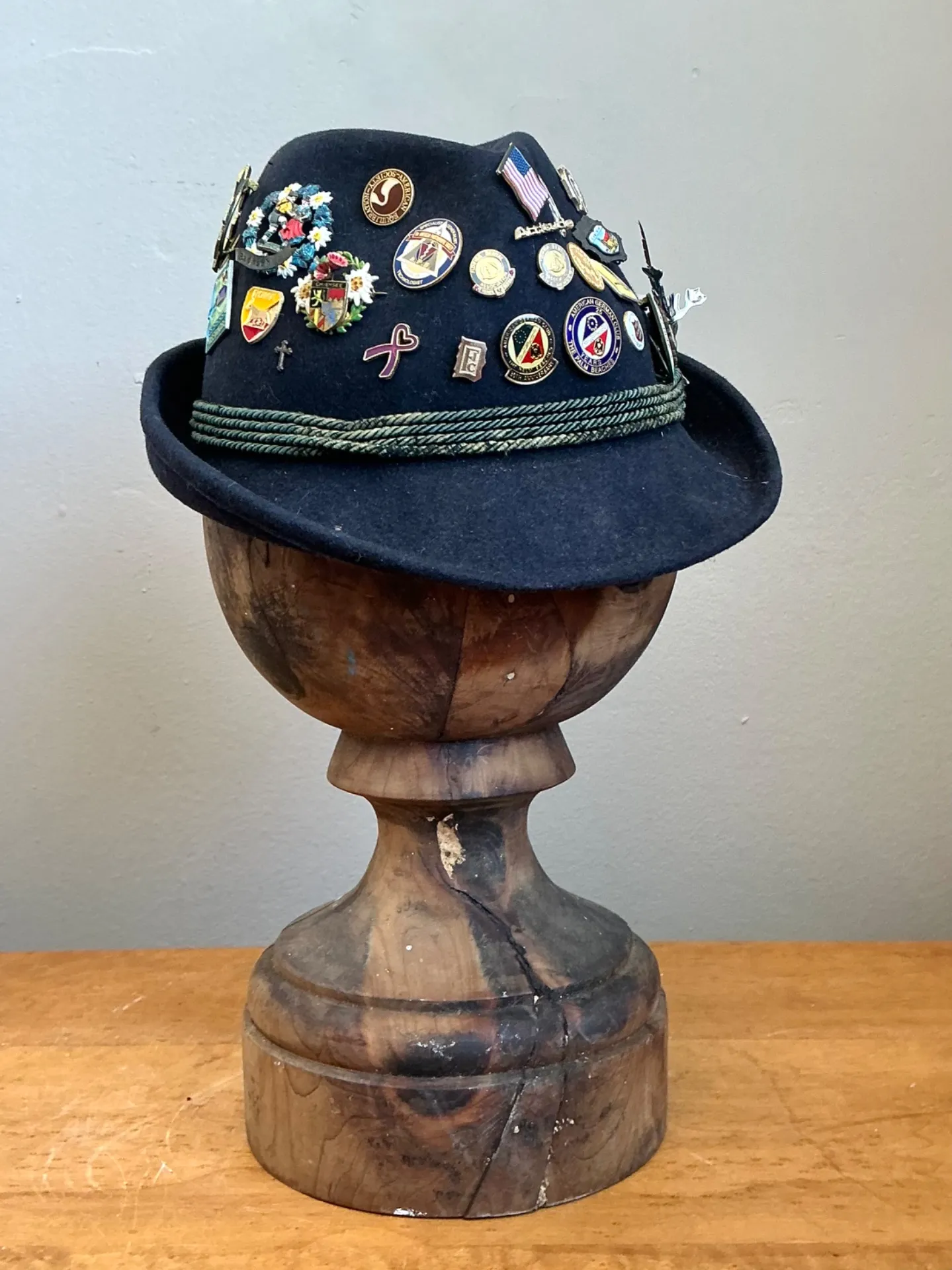 Vintage Bavarian Hat with Pins — additional photo 2