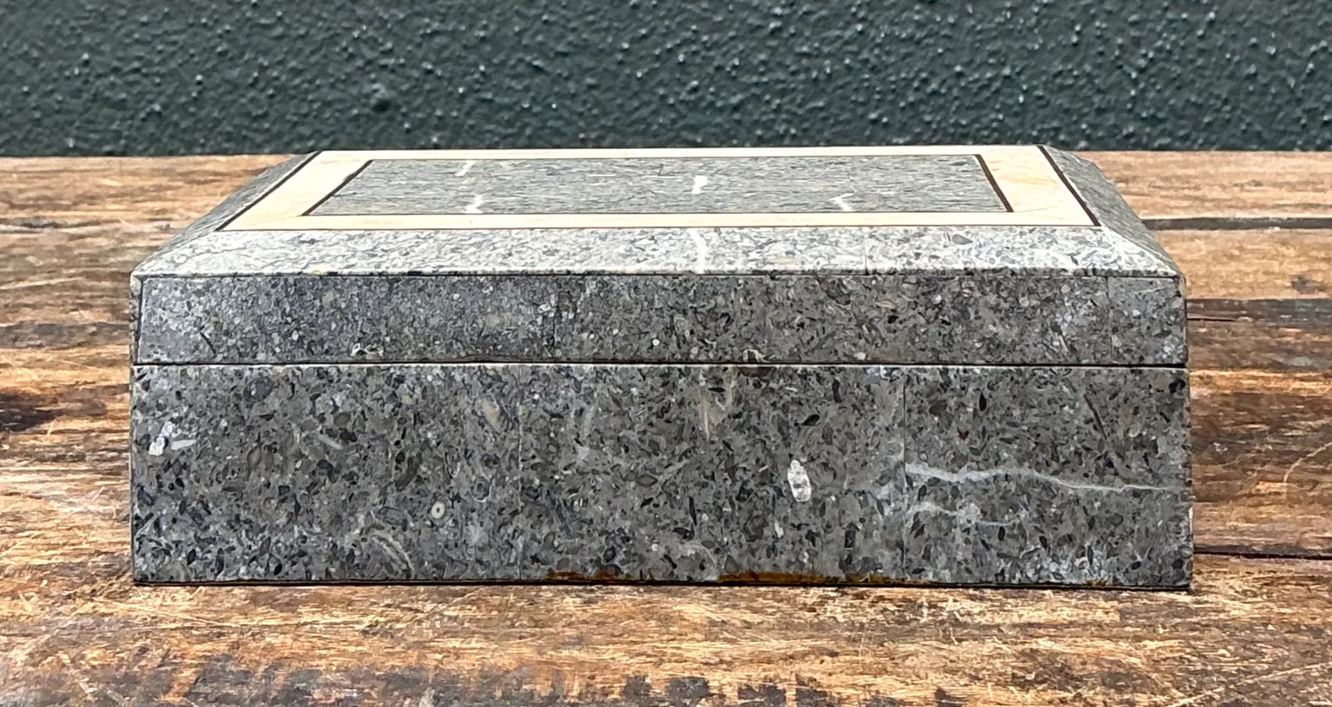 Vintage Tessellated Stone Trinket Box — additional photo 5