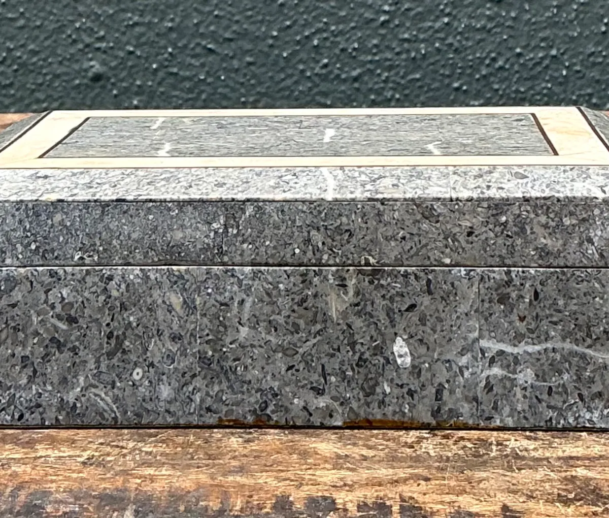 Vintage Tessellated Stone Trinket Box — additional photo 5