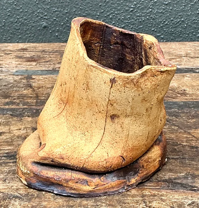 Vintage Organic Form Ceramic Vase — additional photo 5