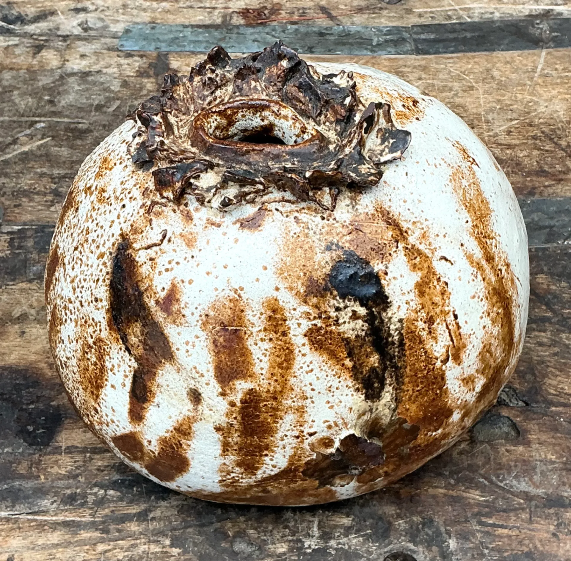 Vintage Organic Form Ceramic Sculpture — additional photo 1