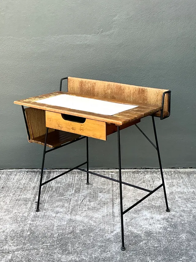 Arthur Umanoff Mid-Century Modern Desk and Chair Set — additional photo 8