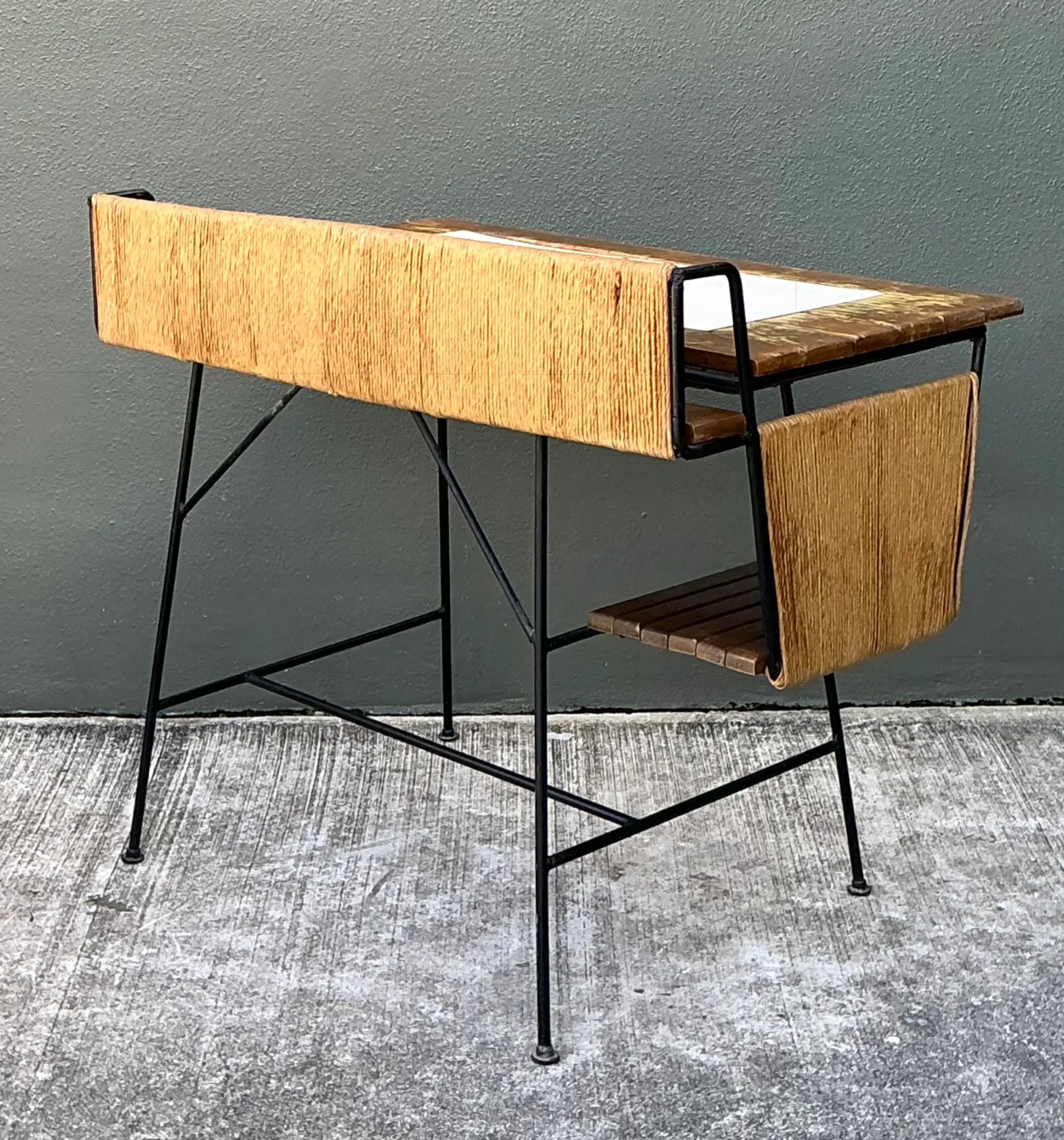 Arthur Umanoff Mid-Century Modern Desk and Chair Set — additional photo 5
