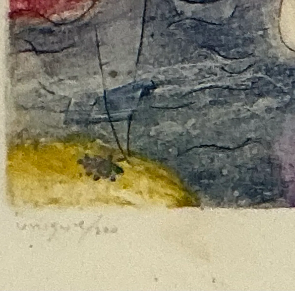 Vintage Framed Ballet Dancers Print — additional photo 6