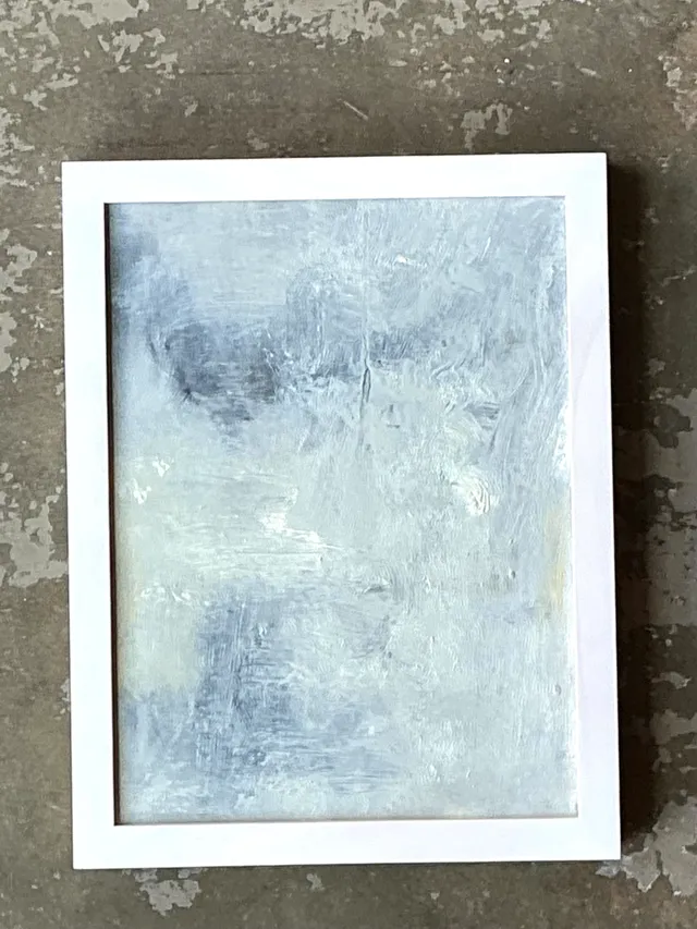 Vintage Abstract Expressionist Painting — additional photo 1