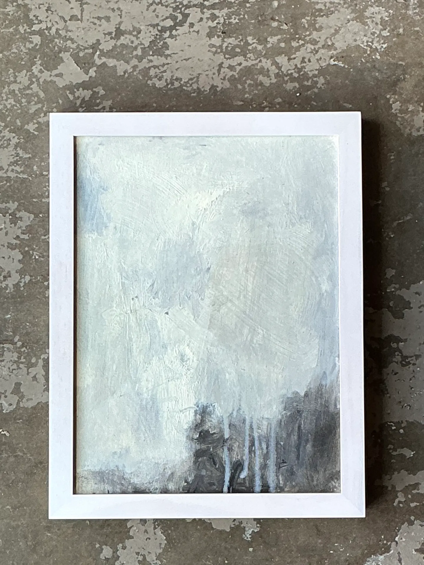 Vintage Abstract Expressionist Painting — additional photo 3