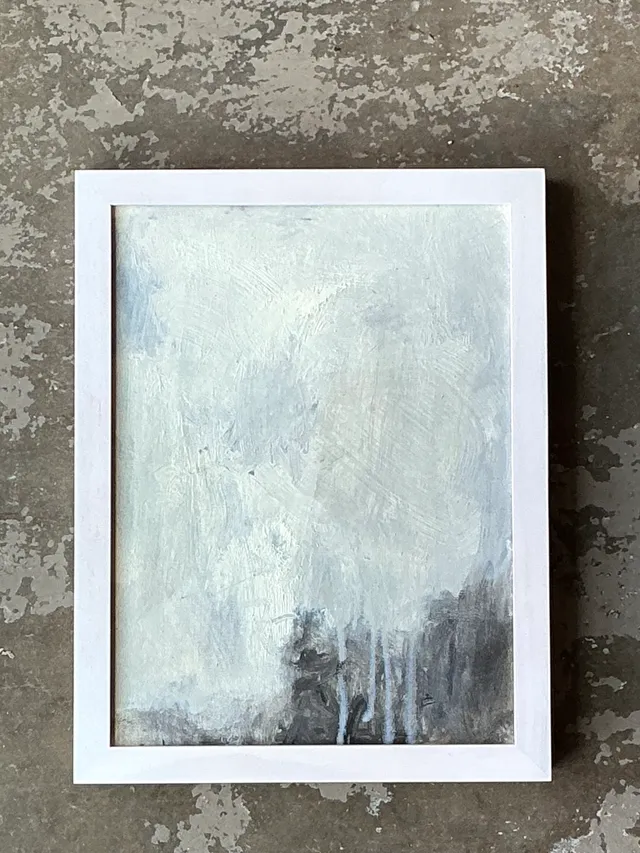 Vintage Abstract Expressionist Painting — additional photo 3