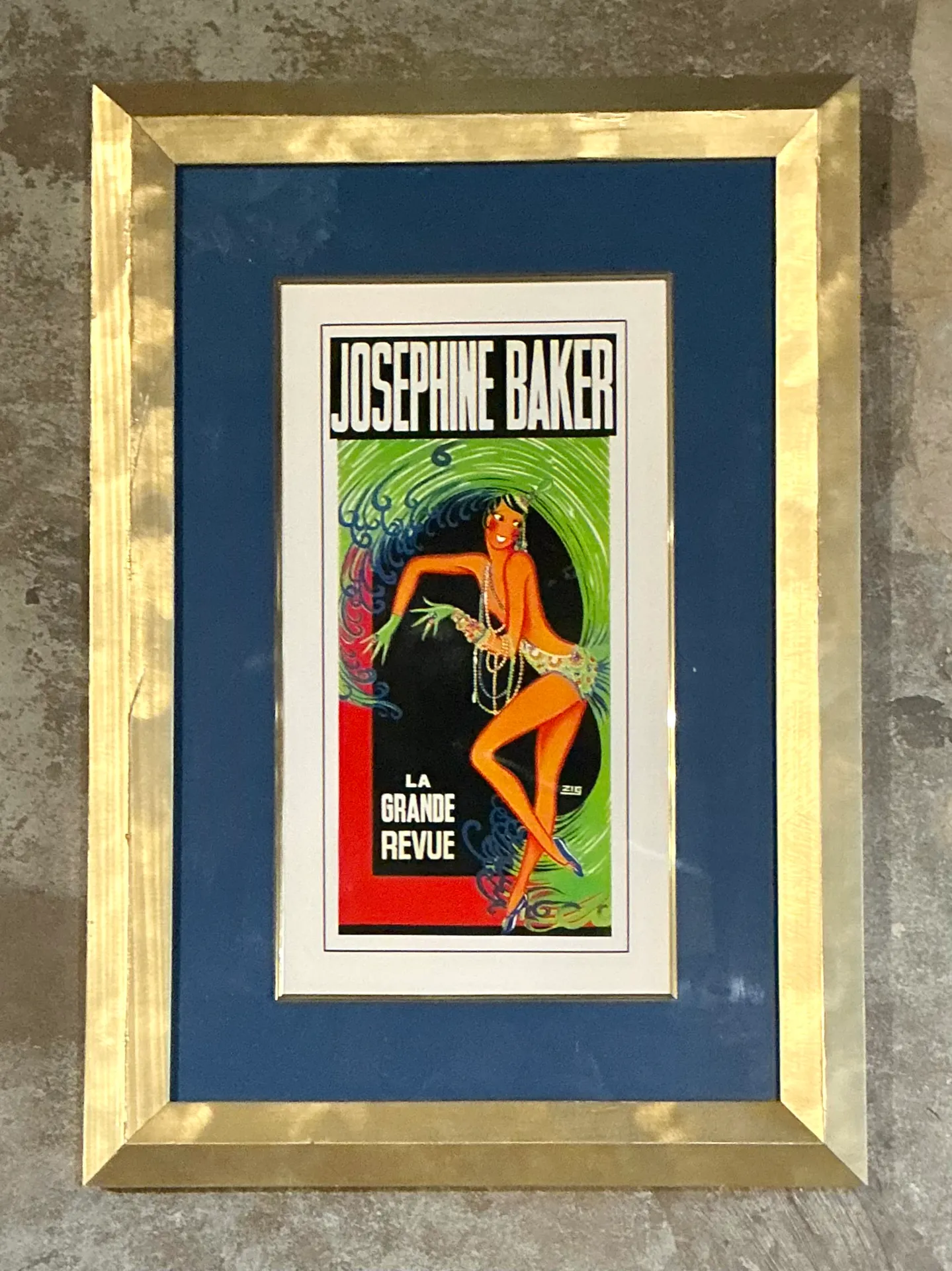 Vintage La Grande Revue Print in Frame — additional photo 8