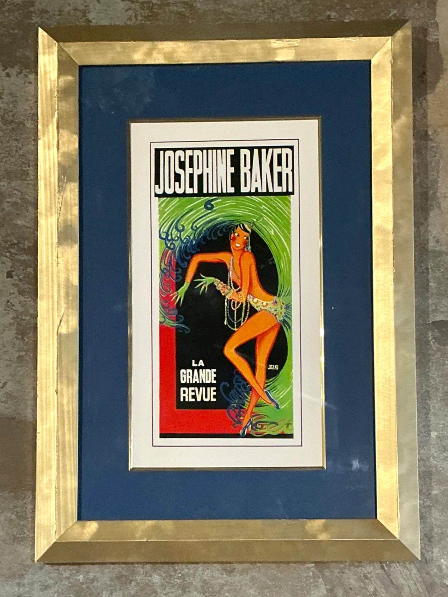 Vintage La Grande Revue Print in Frame — additional photo 6