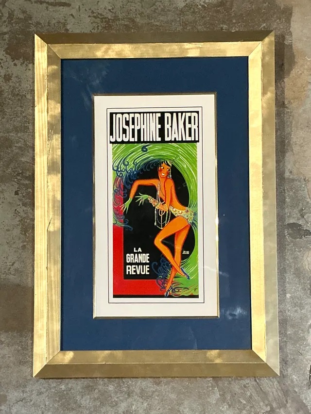 Vintage La Grande Revue Print in Frame — additional photo 5
