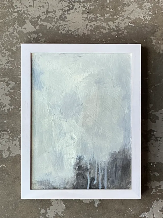 Vintage Abstract Expressionist Painting — additional photo 1