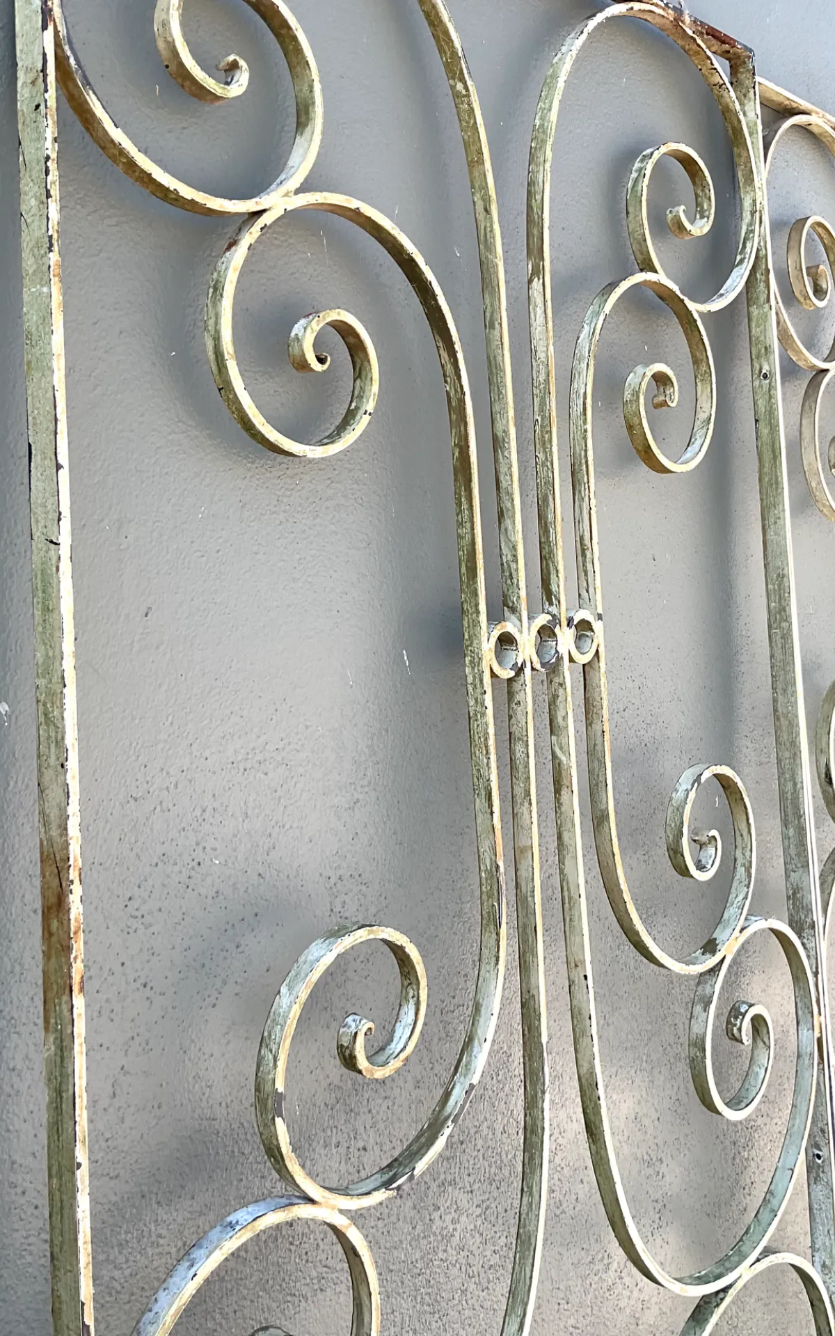 Vintage Wrought Iron Scrollwork Panels — additional photo 8