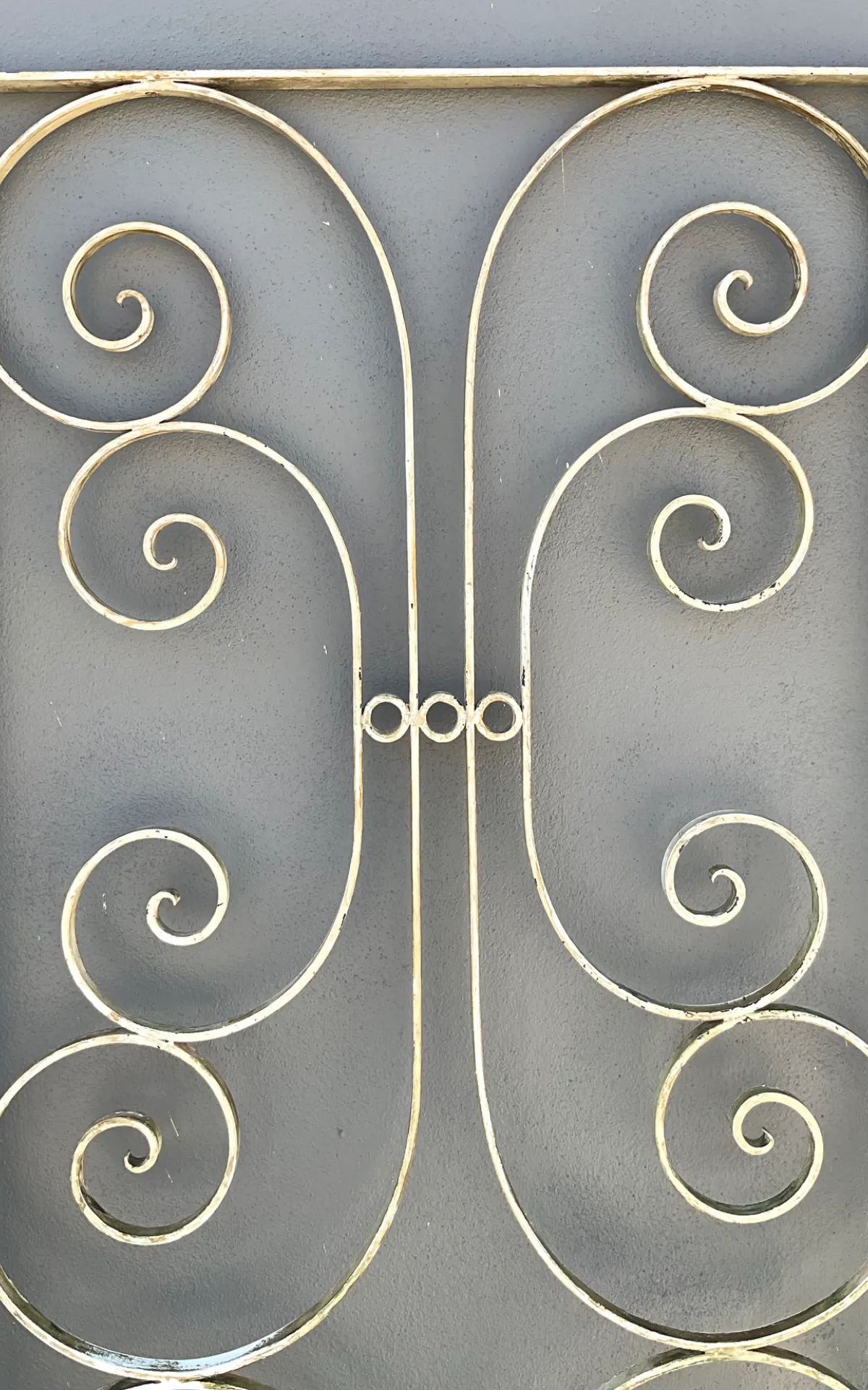 Vintage Wrought Iron Scrollwork Panels — additional photo 7