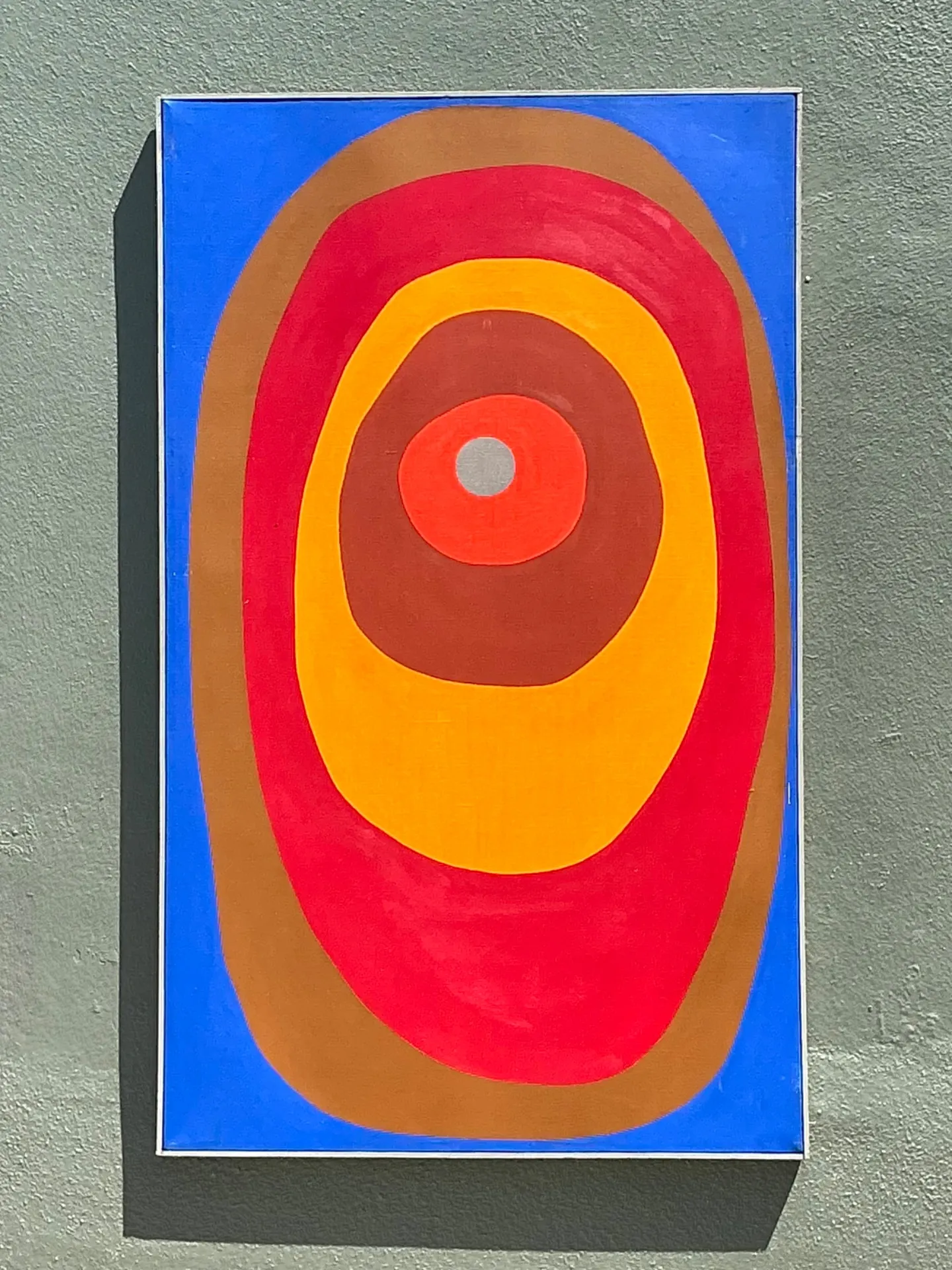 Vintage Original Abstract Painting on Canvas — additional photo 4