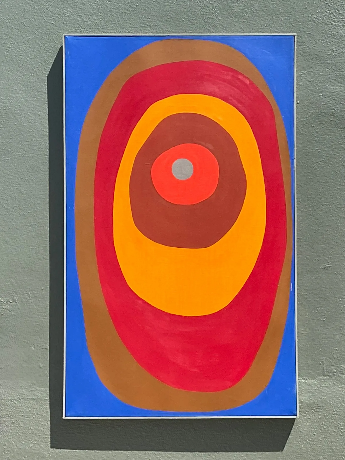 Vintage Original Abstract Painting on Canvas — additional photo 5
