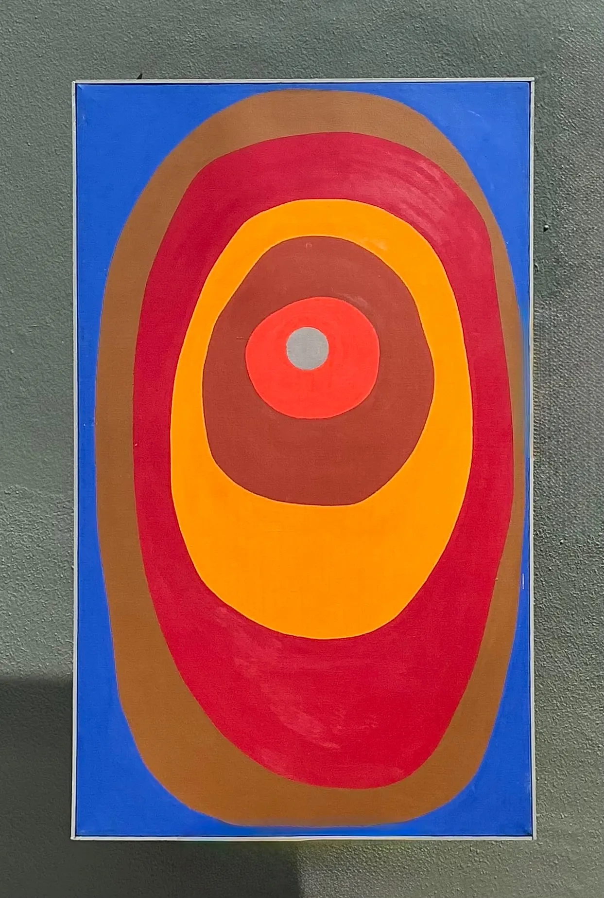 Vintage Original Abstract Painting on Canvas — additional photo 1