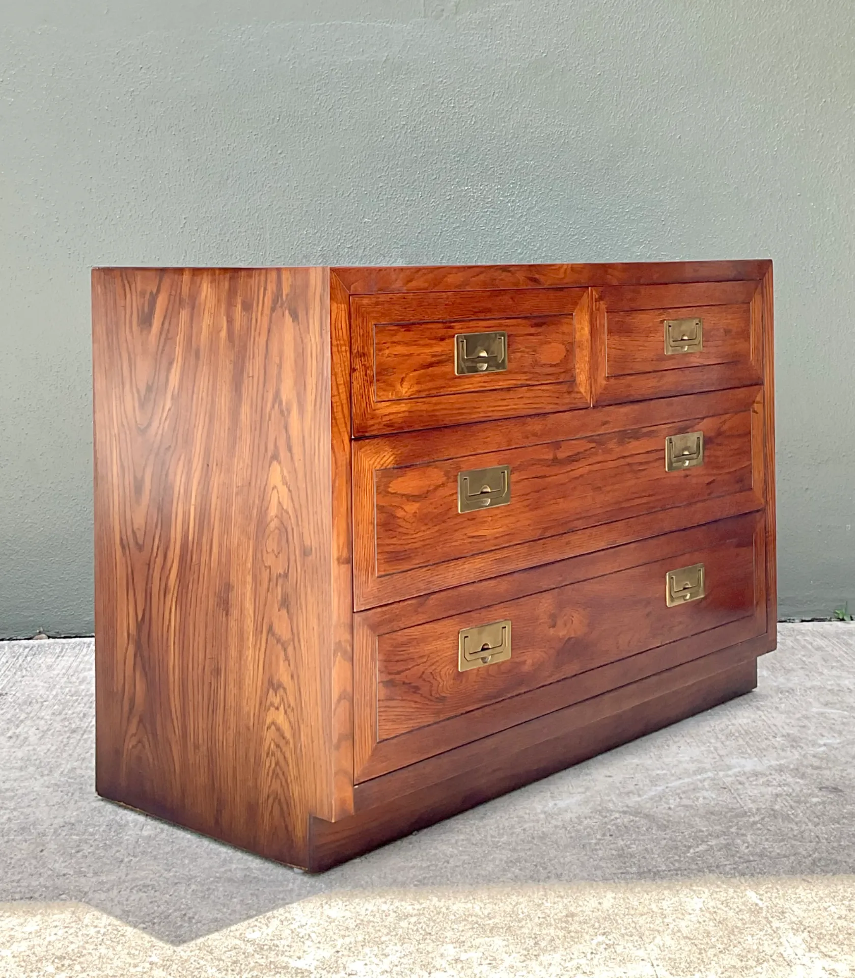 Henredon Four-Drawer Campaign Chest Of Drawers — additional photo 7